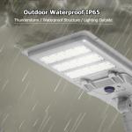 Solar Powered Outdoor Waterproof LED Street Lights , CE FCC Motion Sensor Wall
