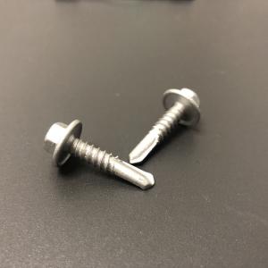 China #12 Hex Socket Self Drilling Screws 25mm Self Tapping Sheet Metal Screws Tek Washer Head factory