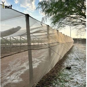 White Anti Hail Net Customized Garden Windbreak Netting 30gsm - 90gsm