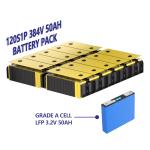Customized AGV Lithium Ion Battery RoHS High Voltage Battery Pack 384V 50Ah
