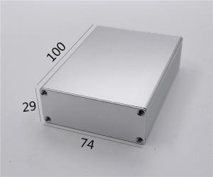 China Anodized Black Width 74*29*100mm Aluminum Project Box Enclosure factory
