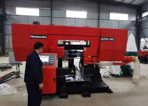 China High Speed 550mm CNC Horizontal Band Saw Machine High Efficiency A550NC factory