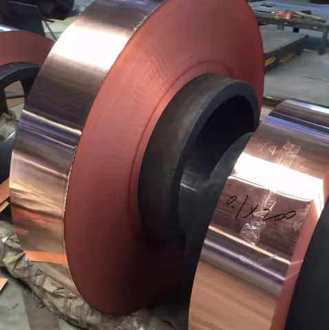 C11000 Roll Copper Sheet 25mm Copper Tape Customizable Width