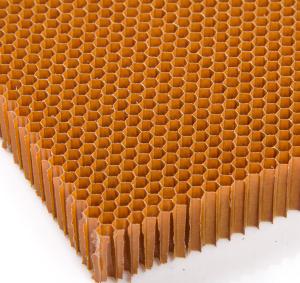 China Regular Hexagonal Aramid Honeycomb Core 1220x2440mm factory