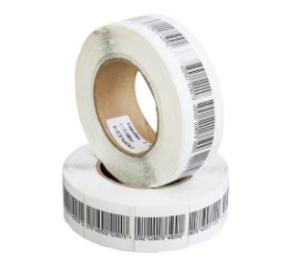 China 30*30mm RF Alarm System EAS Security Label Anti Shoplifting EAS Soft Label factory