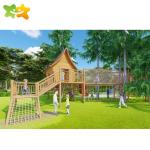 Custom Size Kids Outdoor Playground Equipment Garden