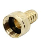 GHT Thread 3/4" Barb Brass Garden Hose Fittings Corrosion Resistance