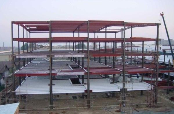 High-strength / Multi-functional Multi-storey Steel Building With Light Steel
