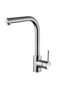 China Chrome Single Handle Brass Kitchen Mixer Taps For Kitchen T81039 factory