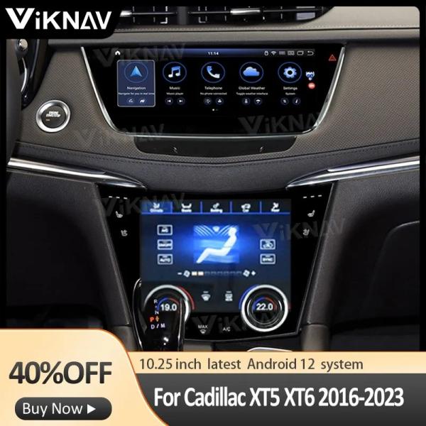 10.25 Inch Touch Screen Stereo For 2016-2023 Cadillac XT5 XT6 Navigation