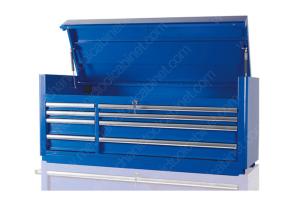 China Metal Industrial Roller Cabinet Storage Chrome Plate Handle 8 Drawer 75.0/96.0 Kg factory