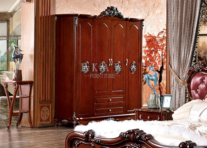 French antique Wardrobe Four Door
