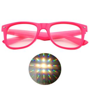 China Specialty Diffraction Glasses with logo printed - Rave Eyes Party Club 3D Trippy factory