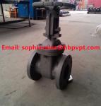 4'' 125LB ANSI cast iron gate valve