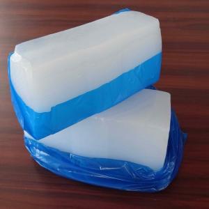 China Fumed Grade Solid HTV Silicone Rubber Transparent 40 Shore A factory