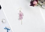 Most Popular Japan Designed Hydrangea Paradise Jhumka Long Chain Earrings With