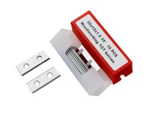 China 10pcs 30mm Square Carbide Inserts Cutters Knives Blades 30x12x1.5-30° For Woodworking factory