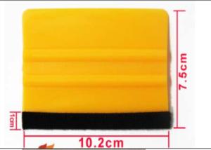China Eco - Friendly Cutter Plotter Parts Vinyl Wrap Felt Edge Squeegee 75mm X 102mm factory
