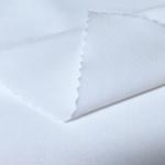GRS 73%Recycled polyester 27%spandex fabric 250gsm swimsuit bra white stretch