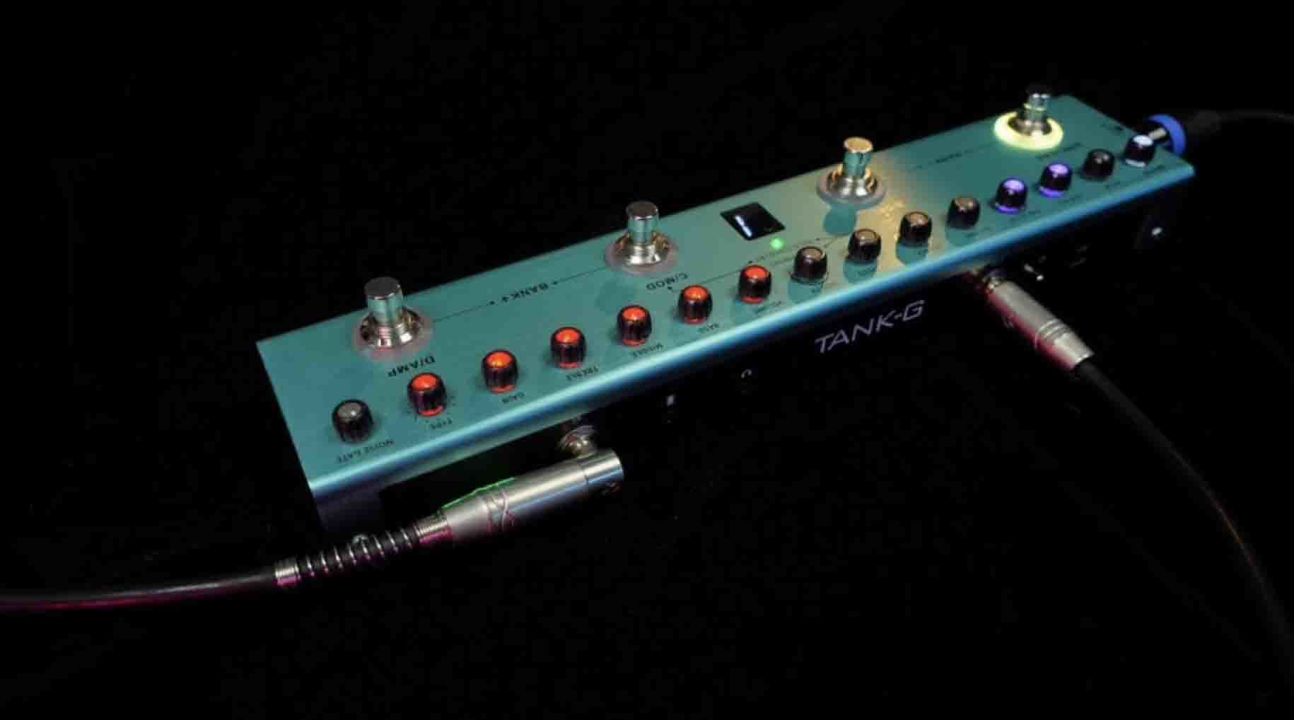 Custom Grand Wave TANK Rechargeable Guitar Multi-Effects Pedal Portable Accept Customized Pedal OEM