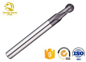 China CNC Two Flute Carbide Ball End Mill High Strength Accuracy More Than 0.01mm factory
