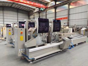 China Aluminium Profile Sawing Machine Double Head Sawing Machine factory