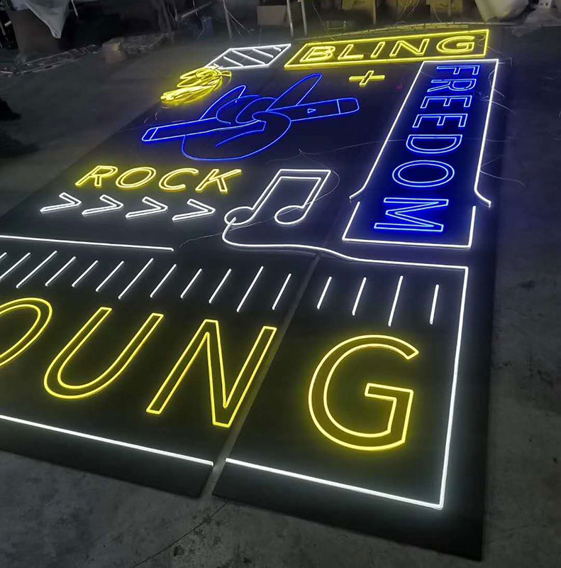 Customized Wholesale Birthday Party Decorations Anime Words Logo Led Custom Neon Sign