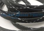 Jeans Cloth Heat Resistant Braided Sleeving For Industrial Hoses / Tubes