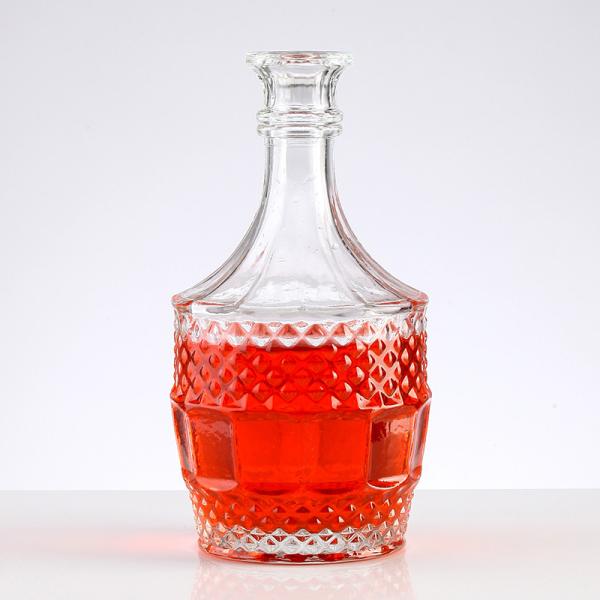Provided Freely 750ml Vodka Whiskey Rum Brandy Alcohol Fruit Wine Glass Bottle