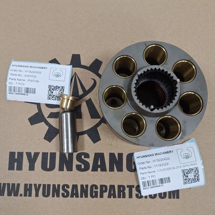 Piston Hyundai Excavator Engine Parts 4461032 For HSL650-7 HSL800-7
