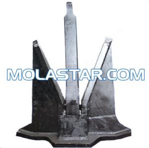 China Stocklees Steel Boat Use High Holding Power Anchors D-HONE Anchor For Marine High Holding Power Anchor factory