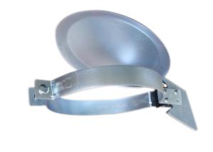 China 114mm 4.5 Inch Truck Exhaust Rain Cap For Generator factory