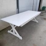 Outdoor Wedding Event Rental Wood Banquet Folding Table for DINING TABLE Style