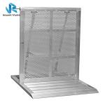 Sgaier 1.2m Aluminium Crowd Control Barrier Metal Pallets For Event Show