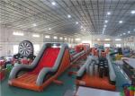 Anti - Ruptured Inflatable Obstacle Challenges , Blow Up Off - Road Car Obstacle