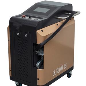 China 500W MOPA Fiber Laser Cleaning Machines JPT MAX For Heavy Rust Removal factory