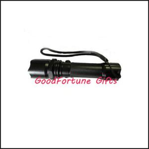 China promotion gift rechargeable led torch flashlight with long lasting battery life factory