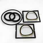 Oilfield Plug Valve Seals kit NBR HNBR FKM with Brass or Stainless Backside