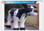 Advertising Large Inflatable Cow / Giant Inflatable Cow Model For Factory