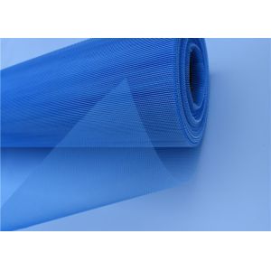 Blue White Polymer Invisible Mosquito Window Screen For 0.5-3m Width