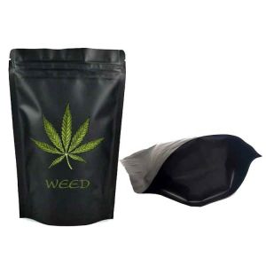 China customized child resistant packaging opaque Matt OPP mylar bags child resistant exit bags on sale