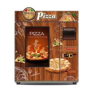 China Pizza Vending Multiple Flavors Heating Enjoy Delicious Food Touch Screen Fully Automatic Fast Fully Automatic Mini Mart Vending Machines Pizza Touch factory