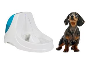 China Running Water Cat Dog Water Fountain Spill Proof Pet Drinking Fountain factory