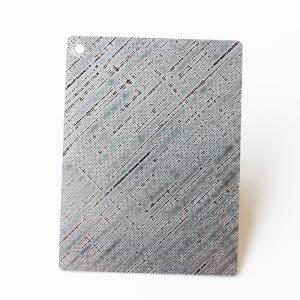 China OEM Embossed Decorative Stainless Steel Sheet 2b 2D Ba 3mm Thickness factory