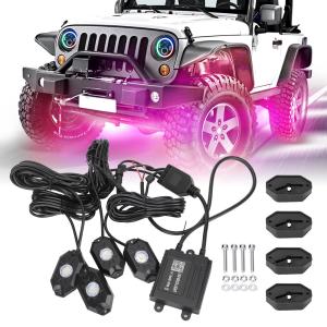 China 4x4 Rgbw 4Pods Underglow Lights For Four Wheeler factory