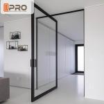 Standard Aluminum Profile Residential Entry Doors / Front Pivot Entrance Doors
