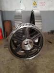 Right Hand 42CrMo4 Alloy Steel Bevel Pinion Gear And Bevel Gear Factory Price