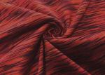 190GSM Stretchy Weft Knitting Fabric 100 Polyester Microfiber For Yoga Clothes
