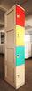 China 10 Tier Blue Keyless Shoe Storage Locker Corrosion Proof For Employees factory
