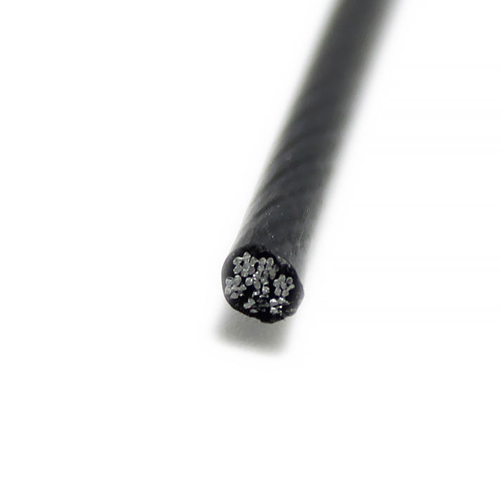 Plastic Coated Carbon Steel 7x19 PU/TPU/PVC/Nylon Coated Steel Wire Rope for Flexible Gym Equipment in AiSi Standard